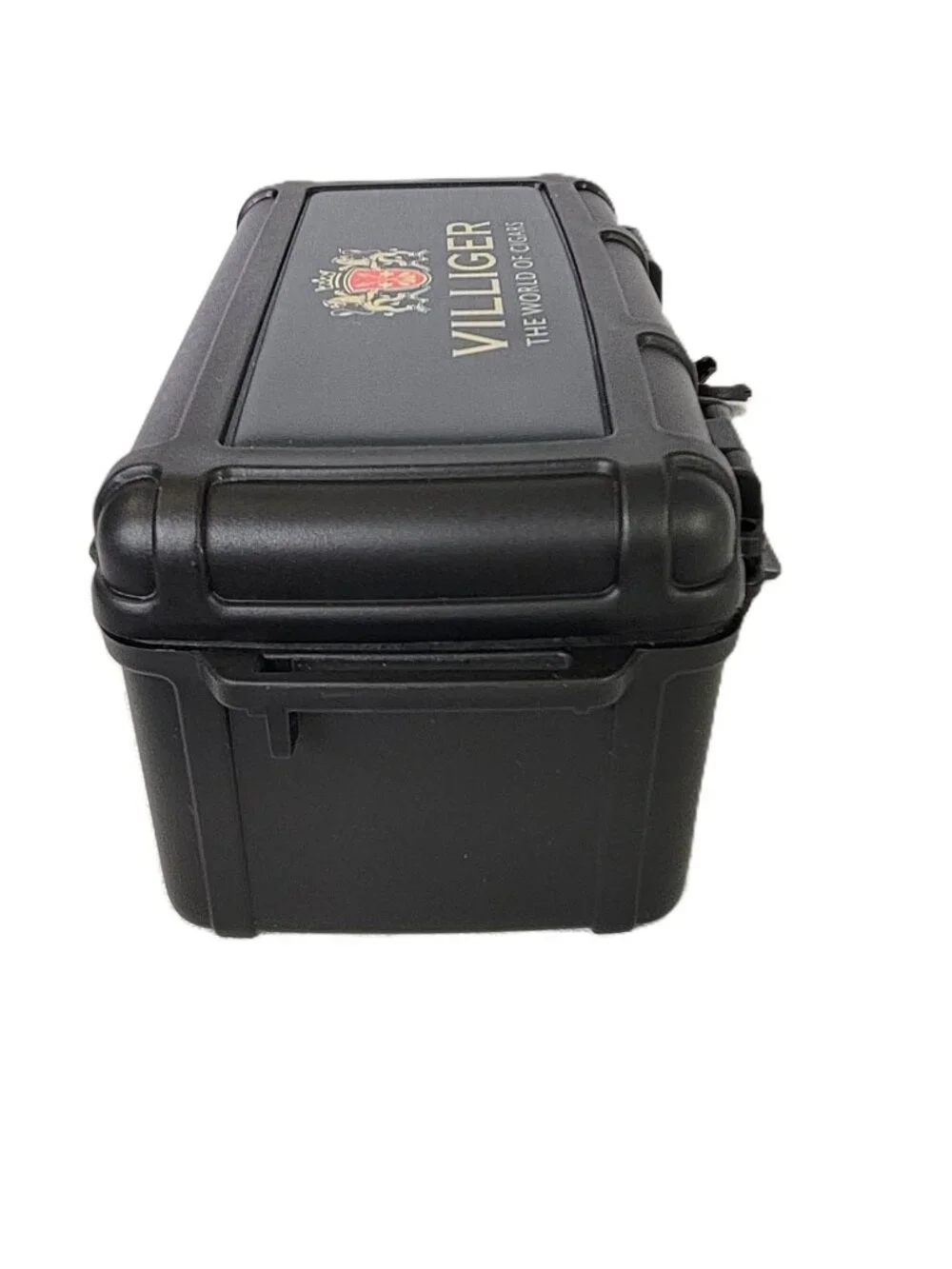 Cigar Caddy 10 Stick Waterproof Case Villiger Cigars Black NWT Flawed